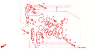 ETRIER DE FREIN AVANT pour Honda CRM 250 de 1989