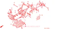 CADRE pour Honda FUSION 250 de 1990
