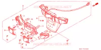 FEU ARRIERE pour Honda FUSION 250 de 1990