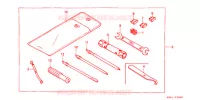 OUTIL pour Honda FUSION 250 de 1990