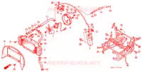 RADIATEUR pour Honda FUSION 250 de 1990
