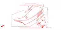 SELLE pour Honda XR 200 R de 1992
