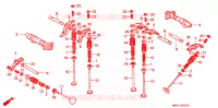 ARBRE A CAMES   SOUPAPE pour Honda STEED 600 VLX Without speed warning light. Taylor bar handle de 1993