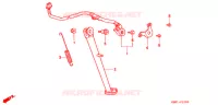 BEQUILLE pour Honda XL 250 DEGREE de 1993