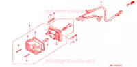 FEU ARRIERE pour Honda XL 250 DEGREE de 1993