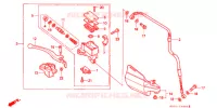 MAITRE CYLINDRE DE FREIN AVANT pour Honda XL 250 DEGREE de 1993