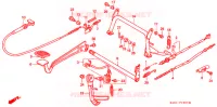 BEQUILLE   PEDALE DE FREIN pour Honda 250 FREEWAY de 1997