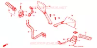 CABLES   COMMODOS   LEVIERS   POIGNEES pour Honda 250 FREEWAY de 1997
