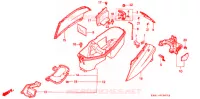 COFFRE pour Honda 250 FREEWAY de 1997