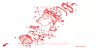 PROTEGE JAMBES pour Honda 250 FREEWAY de 1997