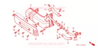 SILENCIEUX D'ECHAPPEMENT pour Honda 250 FREEWAY de 1997