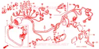 FAISCEAU DES FILS pour Honda FORESIGHT 250 de 1997