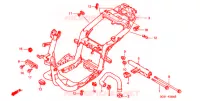 CADRE pour Honda NH 100 LEAD GRAY de 1998