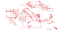 SILENCIEUX D'ECHAPPEMENT pour Honda NH 100 LEAD GRAY de 1998