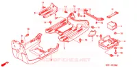 MARCHE PIEDS pour Honda GIORNO 50 CREA de 1999