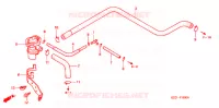 VALVE DE COMMANDE D'INJECTION D'AIR pour Honda GIORNO 50 CREA de 1999