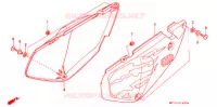 COUVERCLES LATERAUX pour Honda AFRICA TWIN 750 de 1993