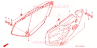 COUVERCLES LATERAUX pour Honda AFRICA TWIN 750 de 1993