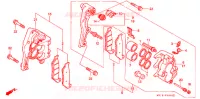 ETRIER DE FREIN AVANT pour Honda AFRICA TWIN 750 de 1993