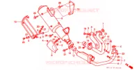 SILENCIEUX D'ECHAPPEMENT pour Honda AFRICA TWIN 750 de 1995