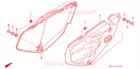 COUVERCLES LATERAUX pour Honda AFRICA TWIN 750 de 1998