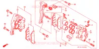 ETRIER DE FREIN AVANT pour Honda AFRICA TWIN 750 de 1998