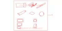 KIT DE REPARATION CREVAISON  pour Honda AFRICA TWIN 750 de 1998