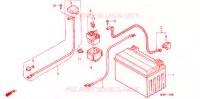 BATTERIE pour Honda CB 500 de 1996