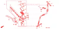 MAITRE CYLINDRE DE FREIN AVANT (1) pour Honda CB 500 de 1996