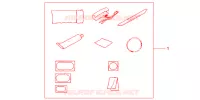 KIT REPARATION CREVAISON pour Honda CB 500 50HP de 1998