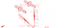 ARBRE A CAMES   SOUPAPE pour Honda CB 500 34HP de 1998