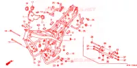 CADRE pour Honda CB 500 34HP de 1998