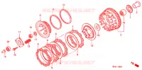EMBRAYAGE pour Honda CB 500 34HP de 1998