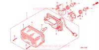 FEU ARRIERE pour Honda CB 500 34HP de 1998