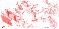 RADIATEUR pour Honda CB 500 34HP de 1998