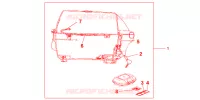 TOP CASE 45L pour Honda CB 500 34HP de 1998