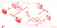 CLIGNOTANT (2) pour Honda CB 500 50HP de 1999