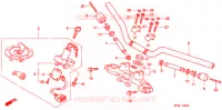 GUIDON   TE DE FOURCHE (1) pour Honda CB 500 50HP de 1999