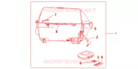 TOP CASE 45L pour Honda CB 500 50HP de 1999