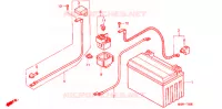 BATTERIE pour Honda CB 500 de 1999