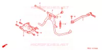 BEQUILLE   PEDALE KICK pour Honda ZOOMER 50 de 2002
