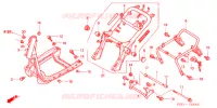 CADRE (NPS501/2/3/4/5/6/7) pour Honda ZOOMER 50 de 2002