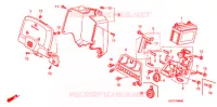 CARENAGE AVANT   BATTERIE pour Honda ZOOMER 50 de 2002