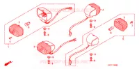 CLIGNOTANT pour Honda ZOOMER 50 de 2002