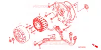 ROTOR   STATOR (NPS501/2/3/4/5/6/7) pour Honda ZOOMER 50 de 2002