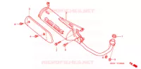 SILENCIEUX D'ECHAPPEMENT (NPS501/2/3/4/5/6/7) pour Honda ZOOMER 50 de 2002