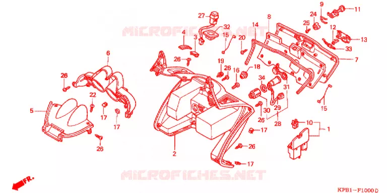 PROTEGE JAMBES Honda SCOOTER 250 FORZA 2002  NSS2502_3J