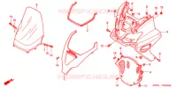 CARENAGE AVANT pour Honda FORZA 250 S ABS IDLE STOP de 2002