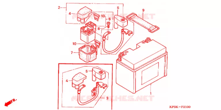 BATTERIE Honda SCOOTER 250 FORZA 2003  NSS250C3
