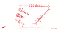 ARBRE A CAMES   SOUPAPE pour Honda 50 SMART DIO DX de 2003